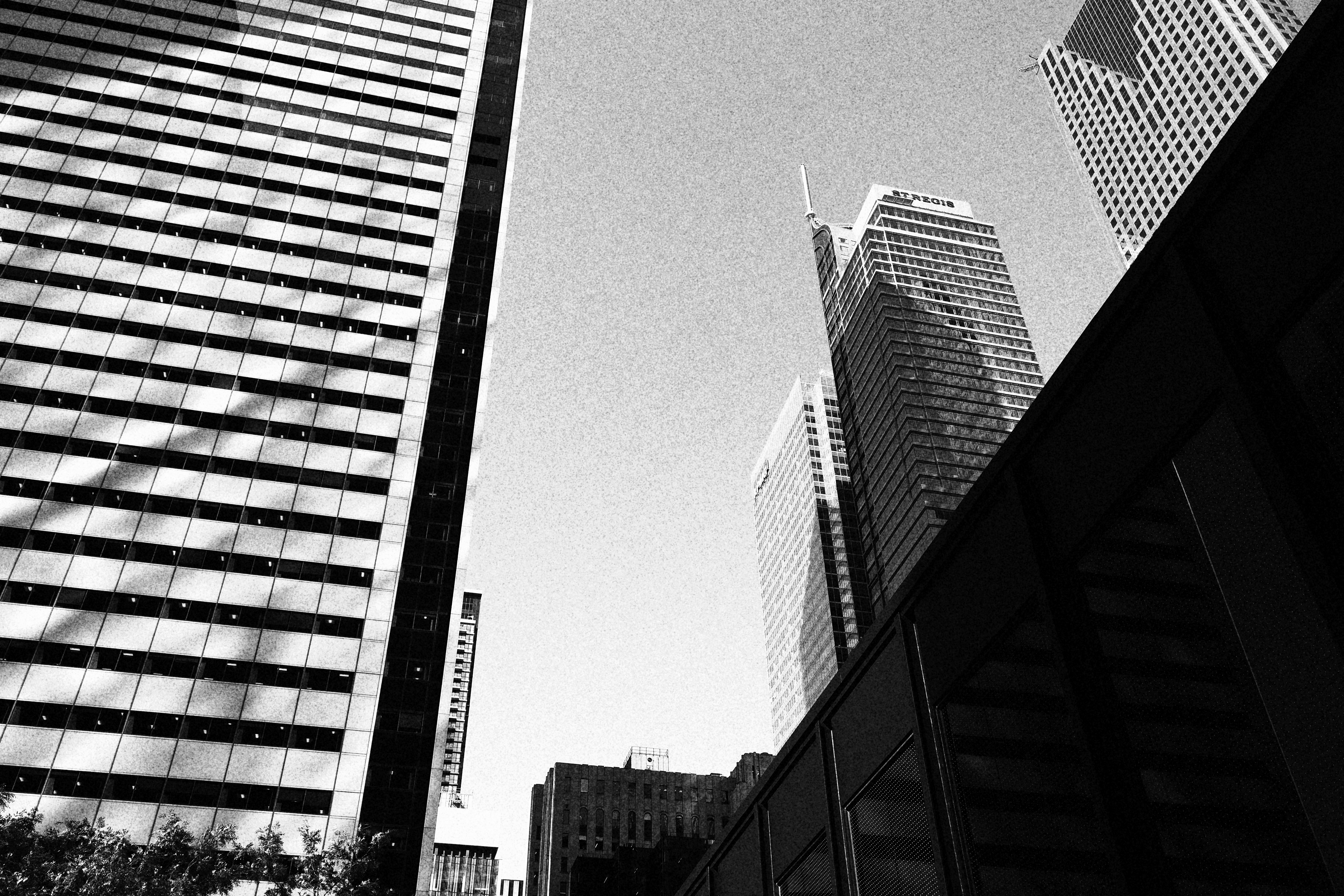 Toronto financial district skyline